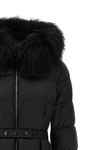 the moncler boedic long down jacket defines a rigorous silhouette through a qu