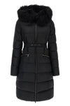 the moncler boedic long down jacket defines a rigorous silhouette through a qu