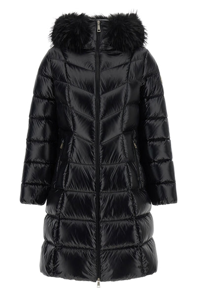 the moncler fulmarusse long down jacket defines luxury outerwear through impec