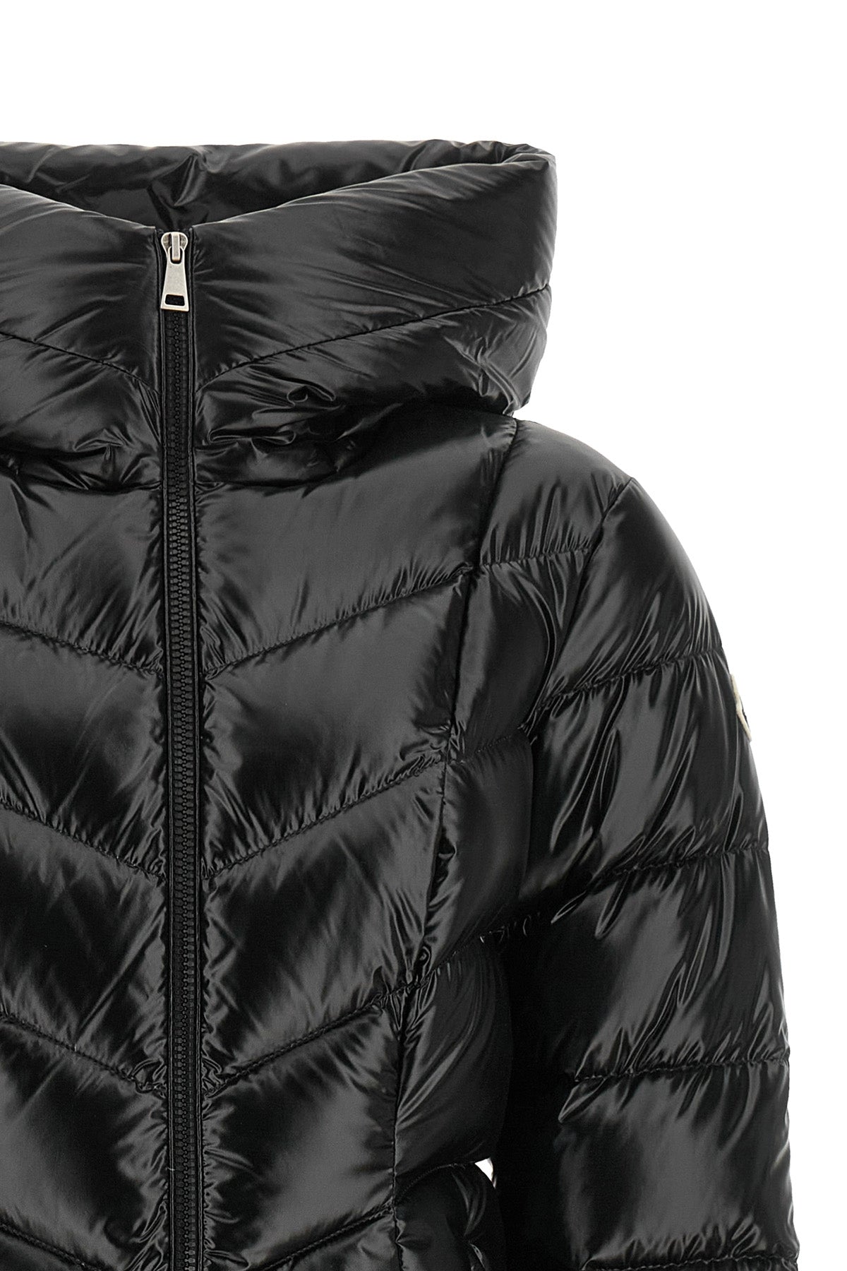 the moncler marusse down jacket redefines the codes of outerwear through a struc