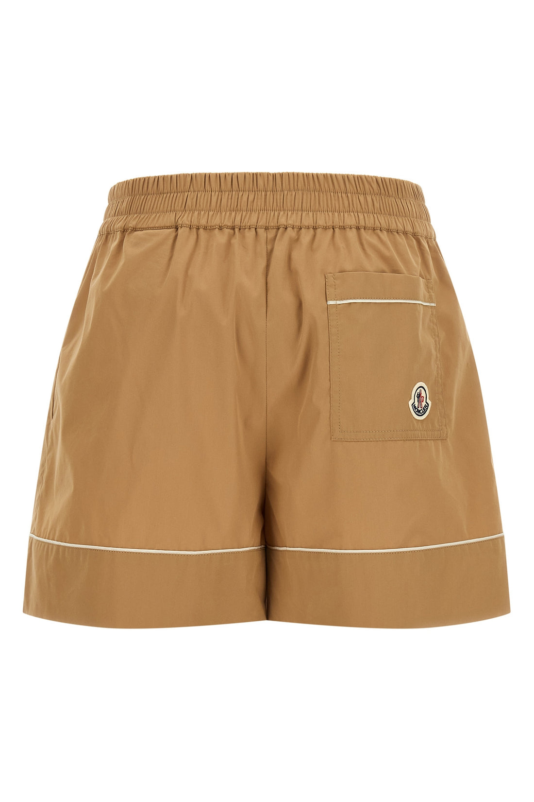 MONCLER 38 moncler shorts redefine casual wear through a tailor-made construction in cotton