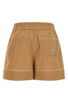moncler shorts redefine casual wear through a tailor-made construction in cotton