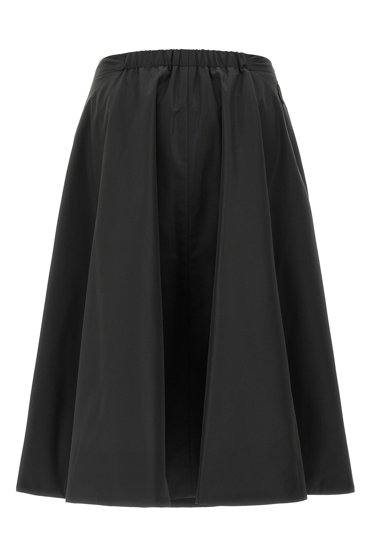 the moncler flared midi skirt defines a new interpretation of everyday wardrobe