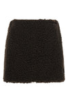 the moncler mini skirt redefines the codes of après-ski clothing through a flare