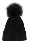 the moncler pure virgin wool beanie represents a perfect synthesis between therm