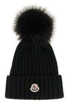 the moncler pure virgin wool beanie represents a perfect synthesis between therm