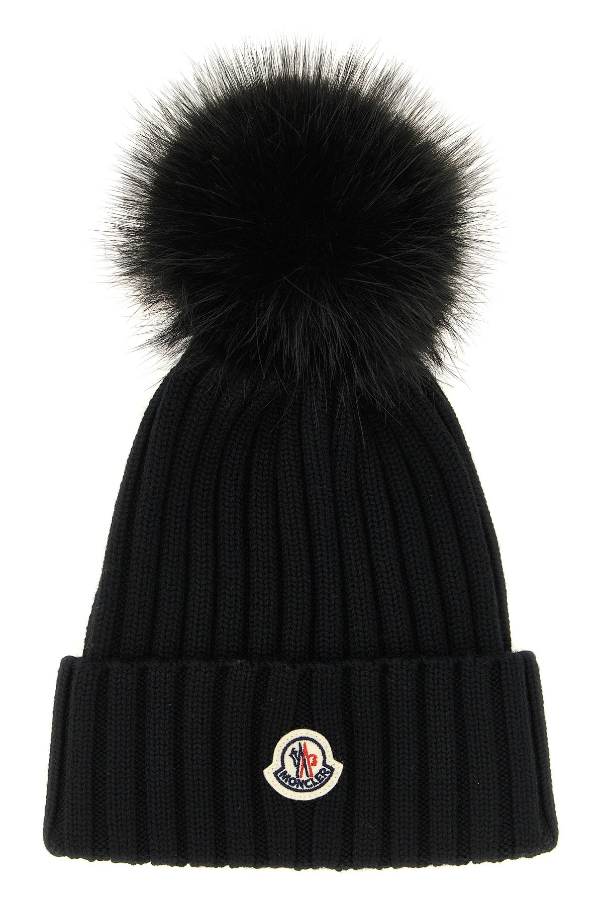 the moncler pure virgin wool beanie represents a perfect synthesis between therm