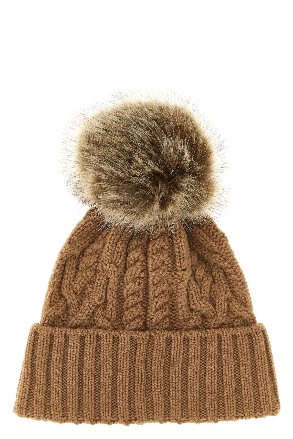 the moncler cap is structured through a complex braid process that enhances the