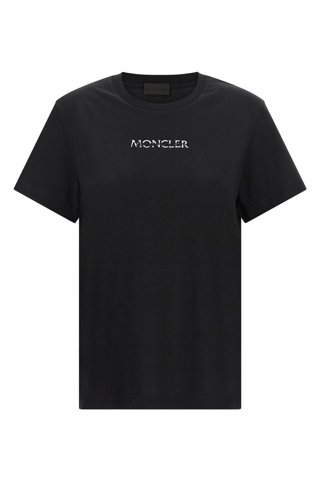 MONCLER L the moncler womens t-shirt is distinguished by an essential construction in pur