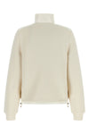 the moncler zip-up cardigan defines the contemporary hybrid outerwear through a