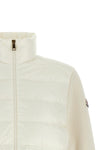 the moncler zip-up cardigan defines the contemporary hybrid outerwear through a