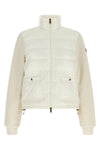 the moncler zip-up cardigan defines the contemporary hybrid outerwear through a