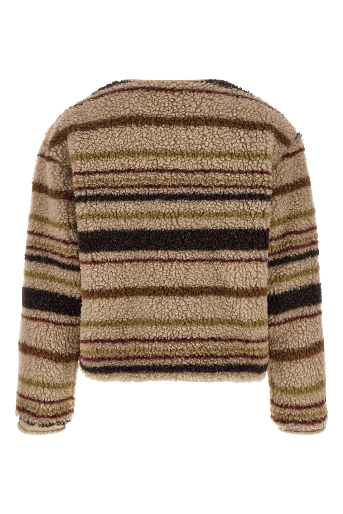 MONCLER M the moncler cardigan stands out for its structured construction in wool blend