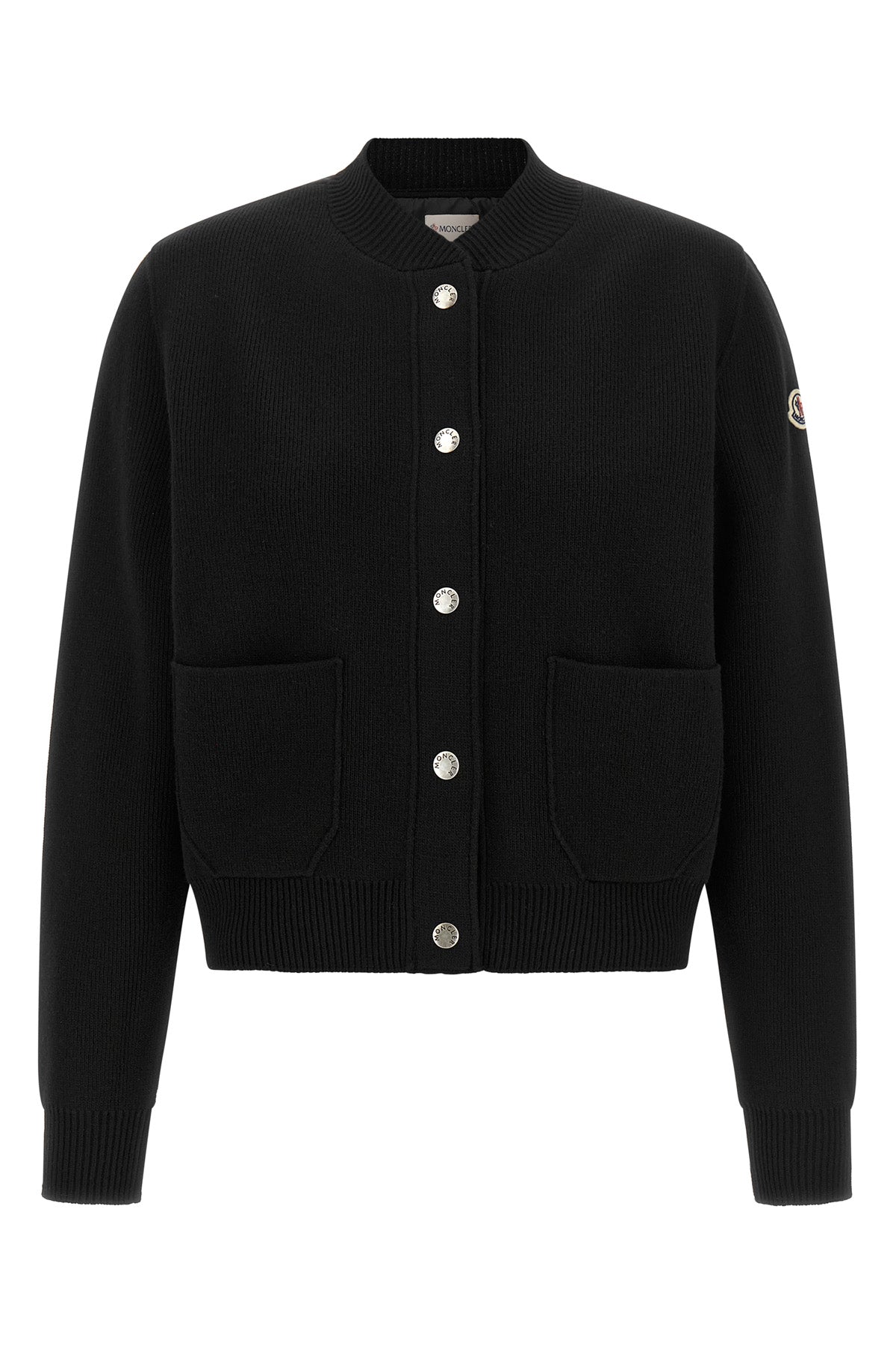 the moncler cardigan redefines the concept of transitional outerwear through a m