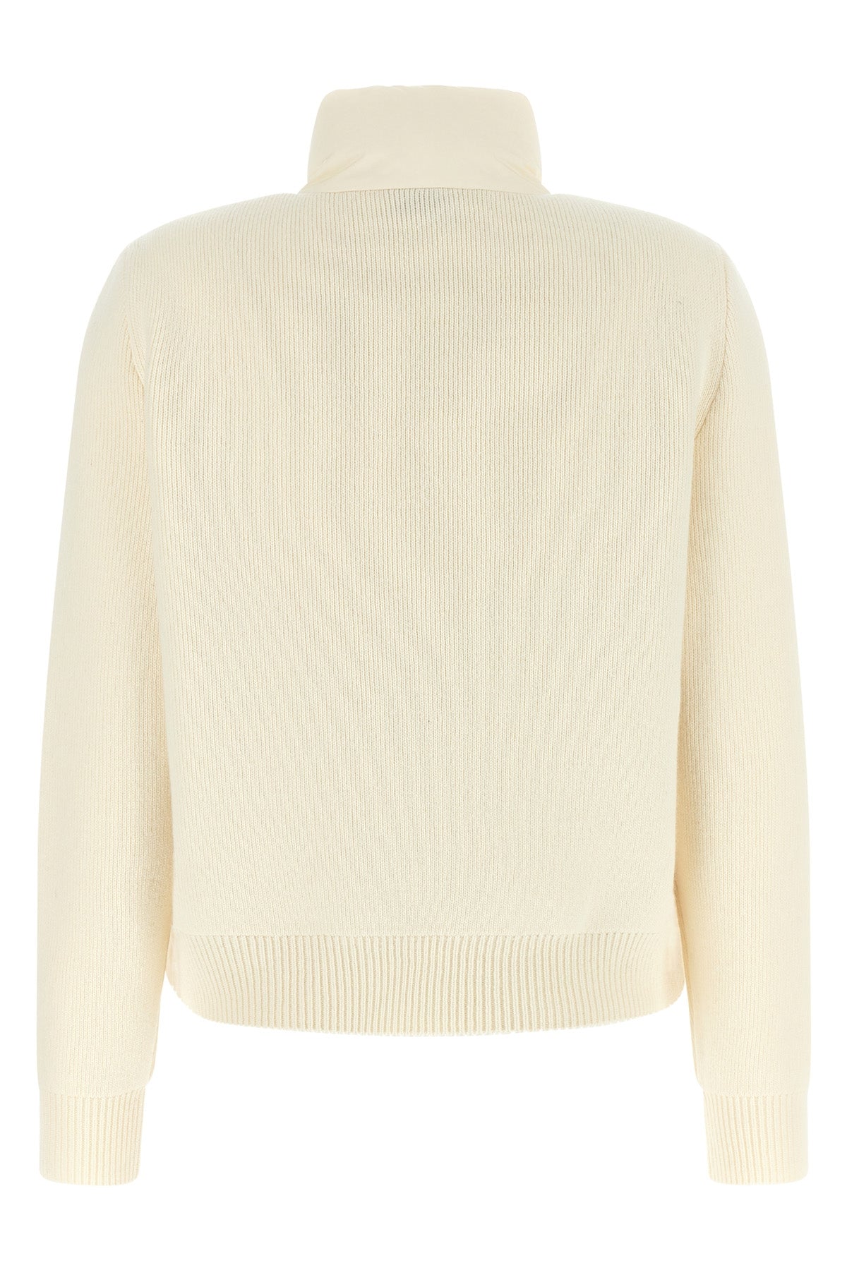 the moncler cardigan redefines the concept of hybrid outerwear through a sophist