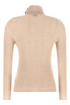 the moncler turtleneck defines a new standard of knitwear through an essential s