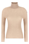 the moncler turtleneck defines a new standard of knitwear through an essential s