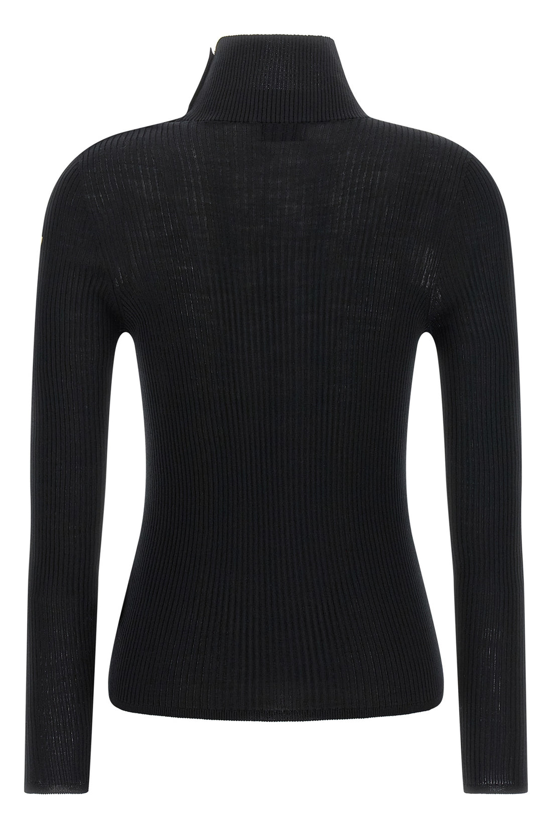 MONCLER L the moncler textured wool turtleneck sweater exemplifies the refined constructio