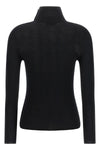 the moncler textured wool turtleneck sweater exemplifies the refined constructio