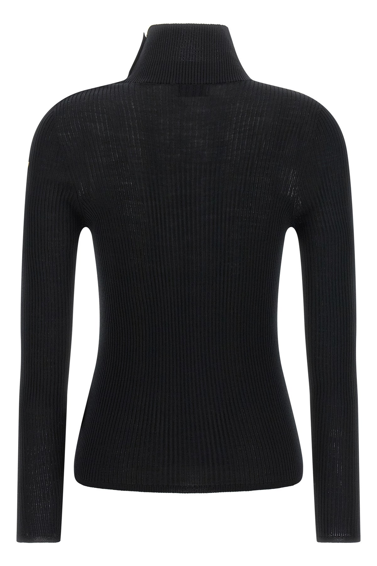 the moncler textured wool turtleneck sweater exemplifies the refined constructio