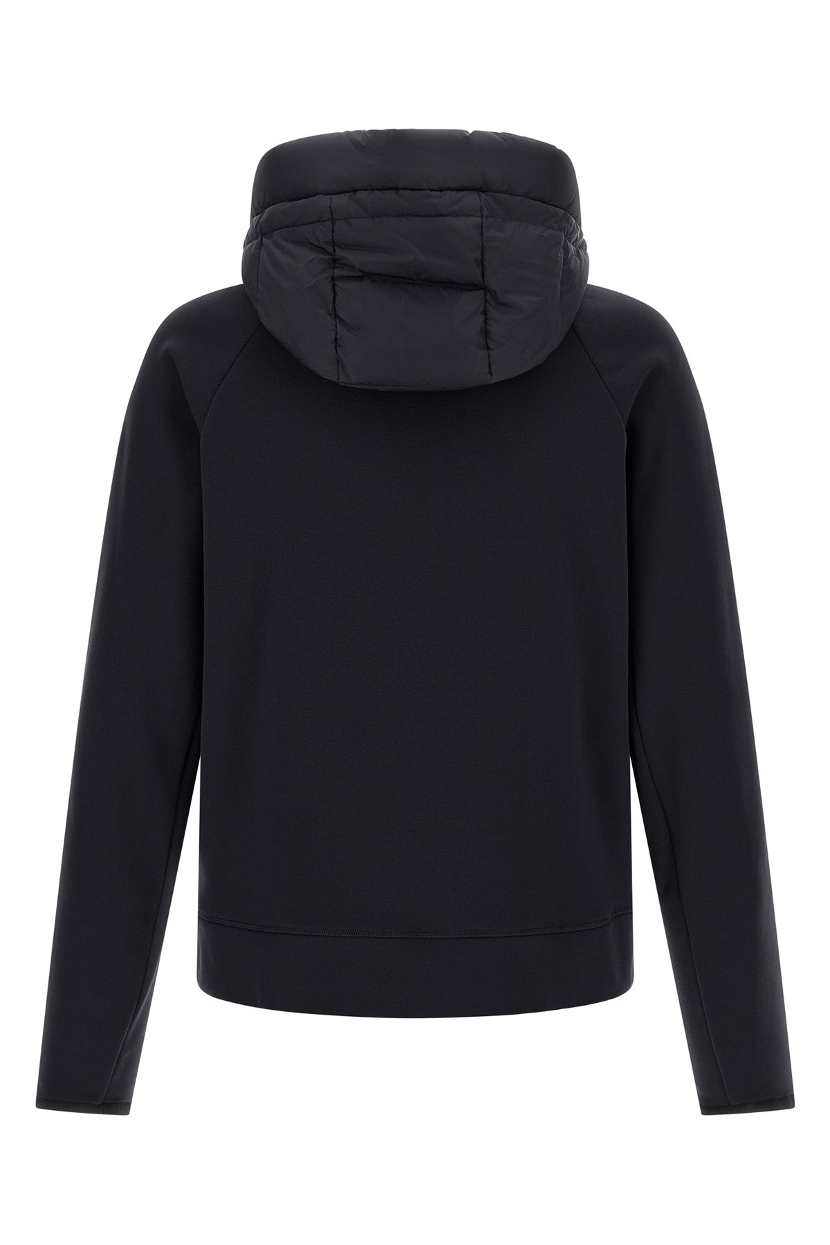the moncler grenoble hoodie in a deep dark blue shade