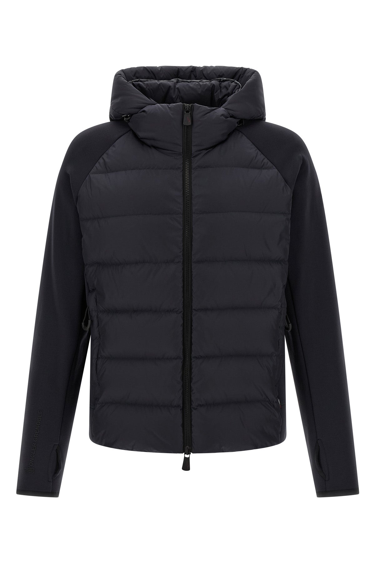the moncler grenoble hoodie in a deep dark blue shade