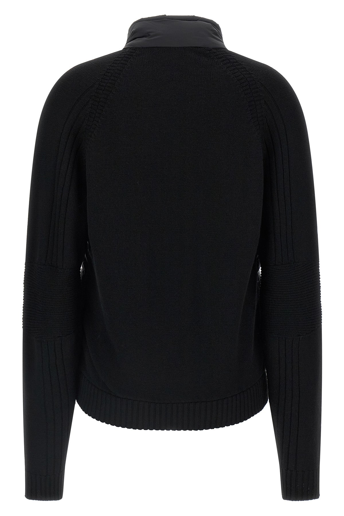 the black moncler grenoble cardigan