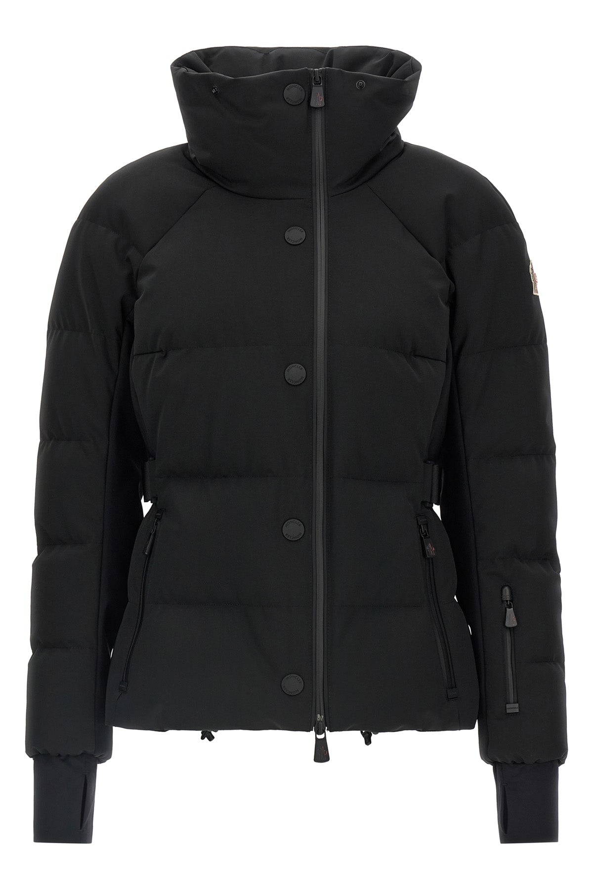 the moncler grenoble guyane down jacket redefines alpine clothing through a tail