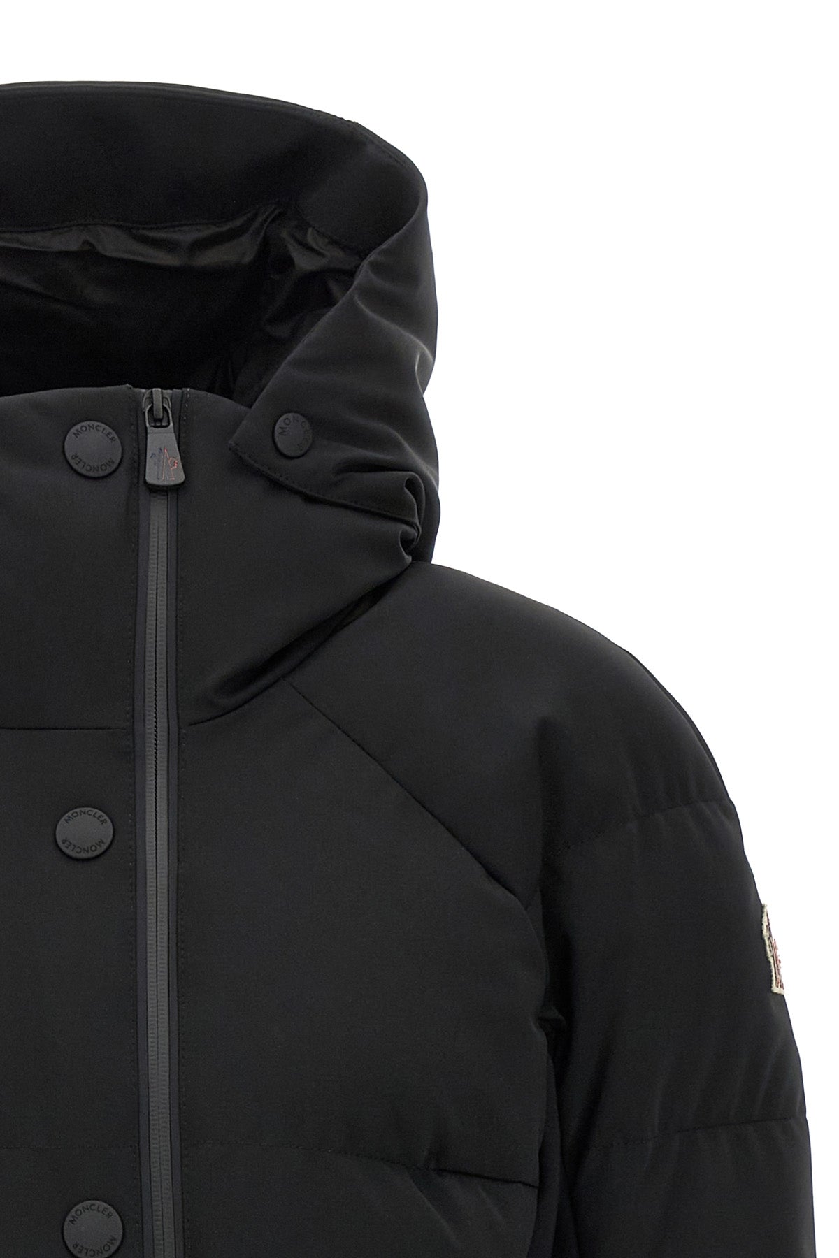 the moncler grenoble guyane down jacket redefines alpine clothing through a tail