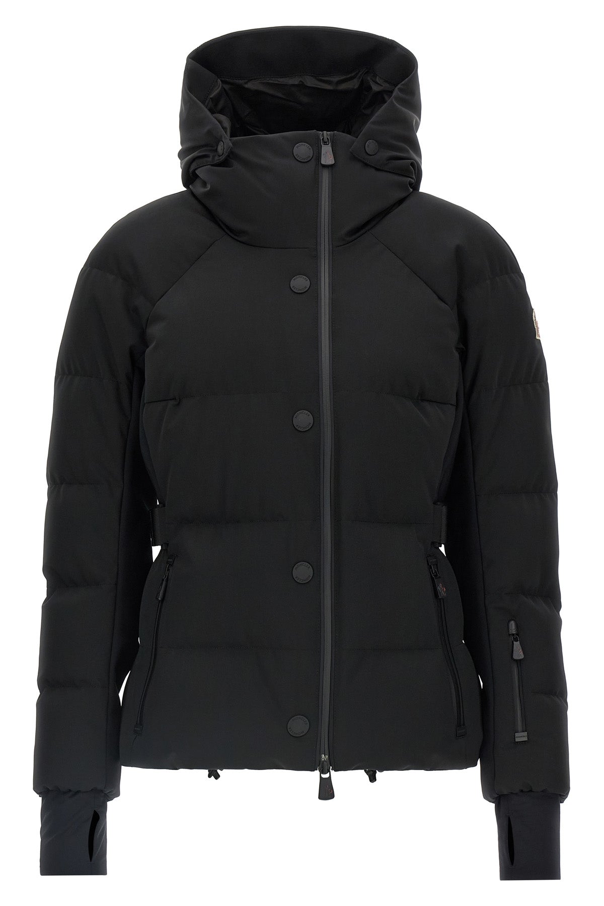 the moncler grenoble guyane down jacket redefines alpine clothing through a tail