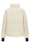the moncler grenoble anglins down jacket features a structured silhouette in w