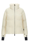 the moncler grenoble anglins down jacket features a structured silhouette in w