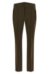 the moncler grenoble trousers redefine alpine clothing through a tight silhouett