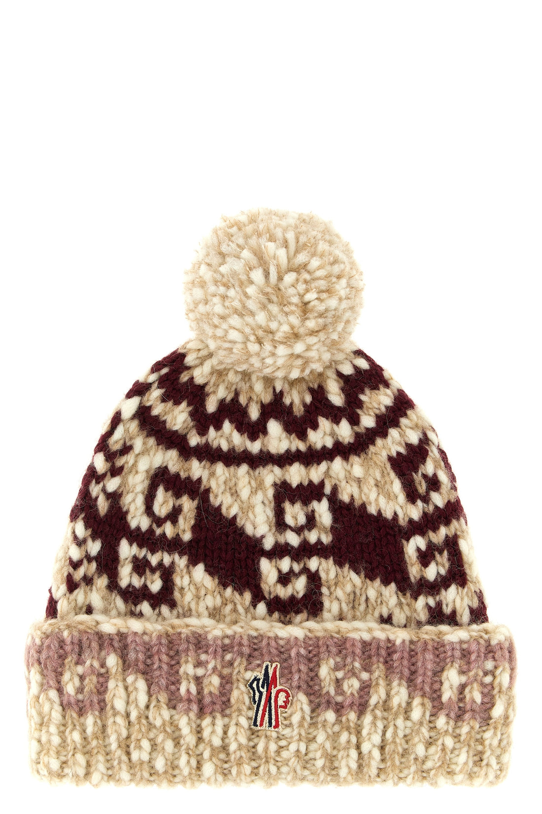 MONCLER GRENOBLE OS the moncler grenoble pon beanie represents the excellence of contemporary alpine