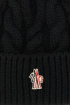 the moncler grenoble virgin wool blend cap embodies the excellence of alpine clo