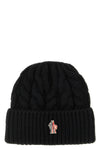 the moncler grenoble virgin wool blend cap embodies the excellence of alpine clo