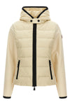 the moncler grenoble padded zip-up cardigan sets a new standard for hybrid clo