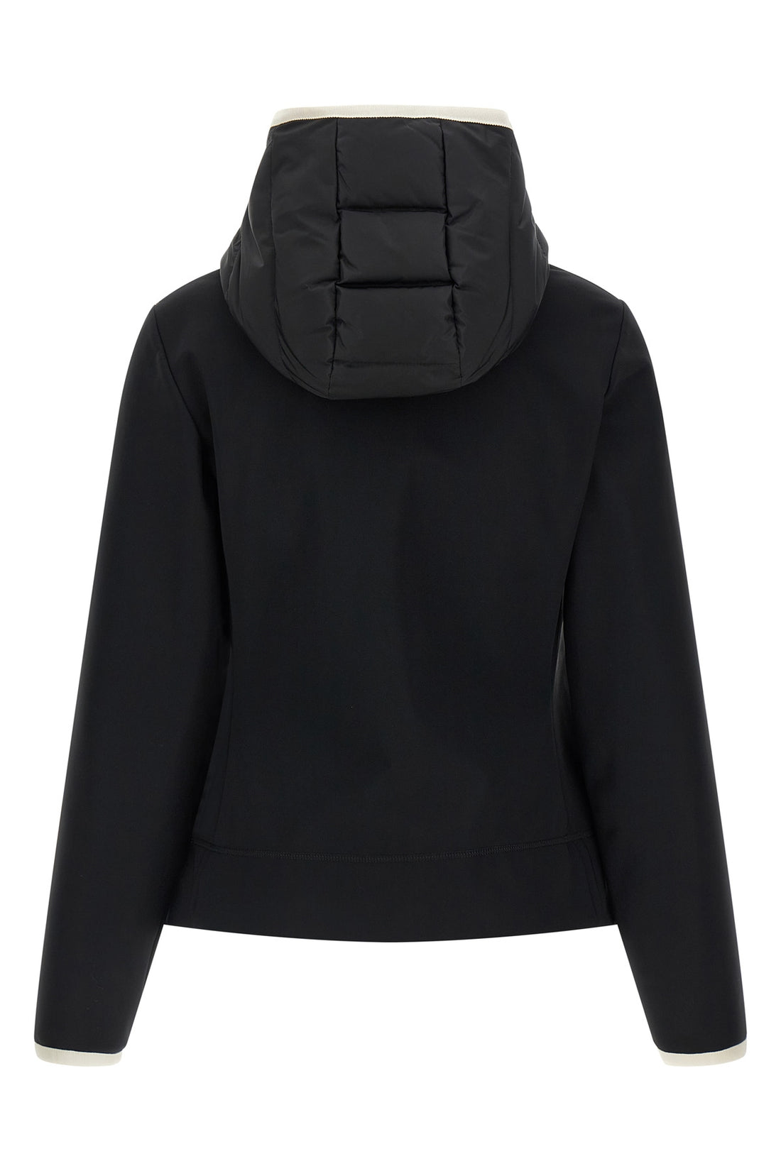 MONCLER GRENOBLE L the moncler grenoble con cappuccio e zip cardigan stands out for its hybrid co