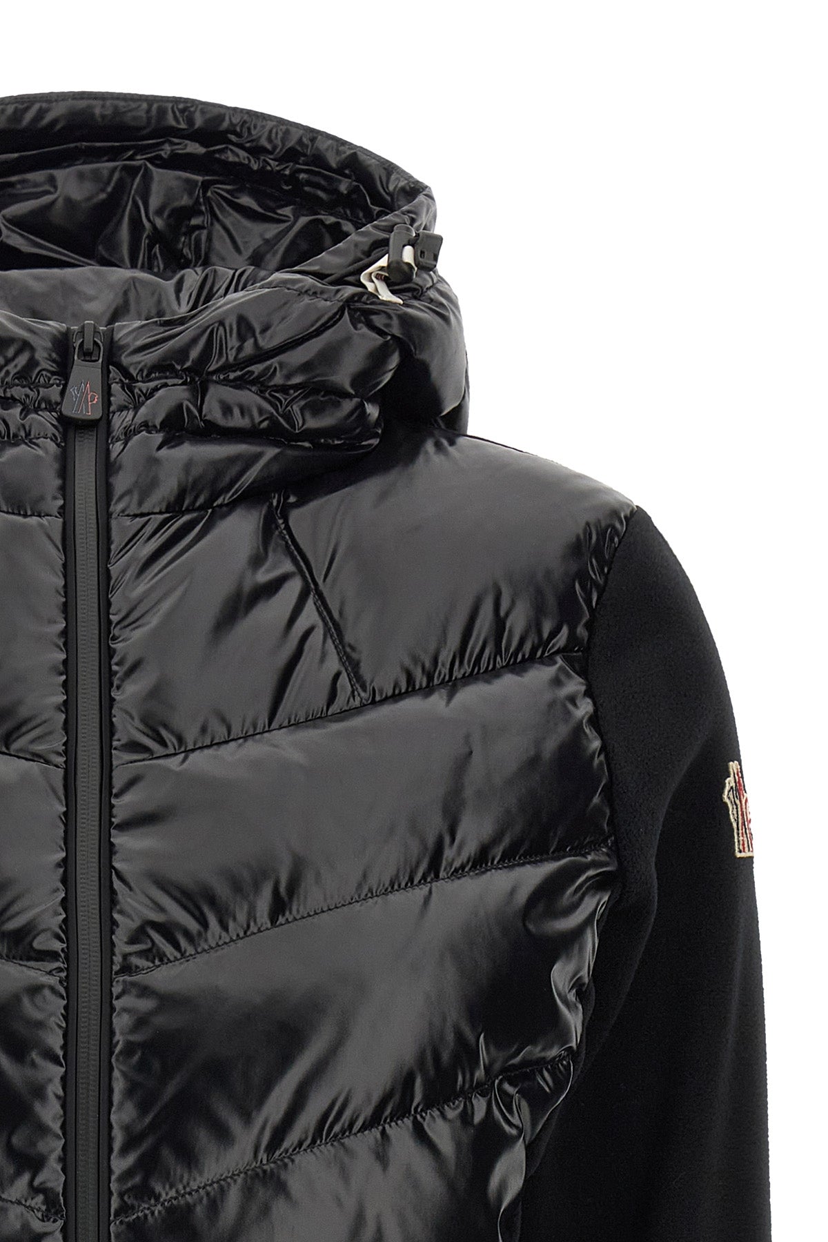 the moncler grenoble cardigan con cappuccio e zip cardigan redefines the conce