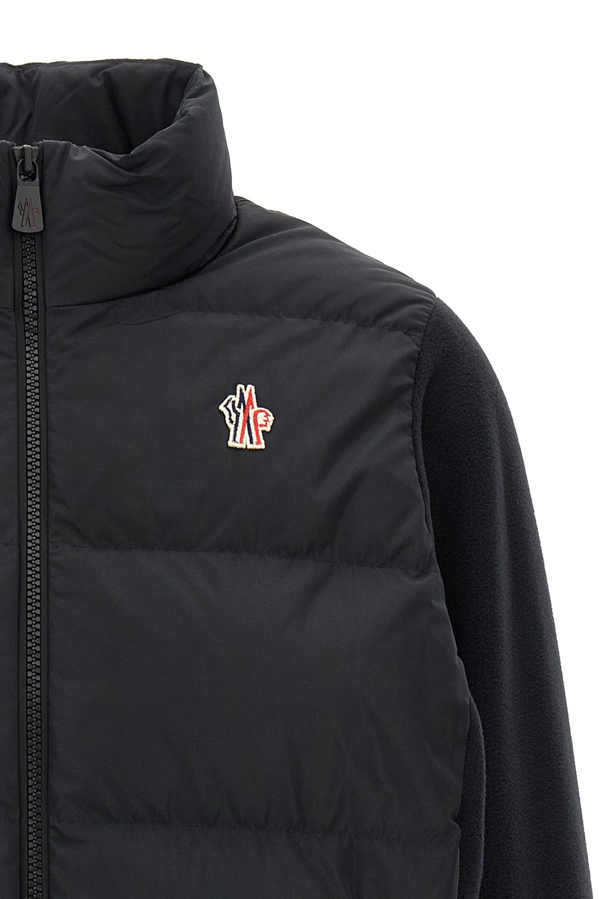 the moncler grenoble padded cardigan redefines the concept of hybrid outerwear t