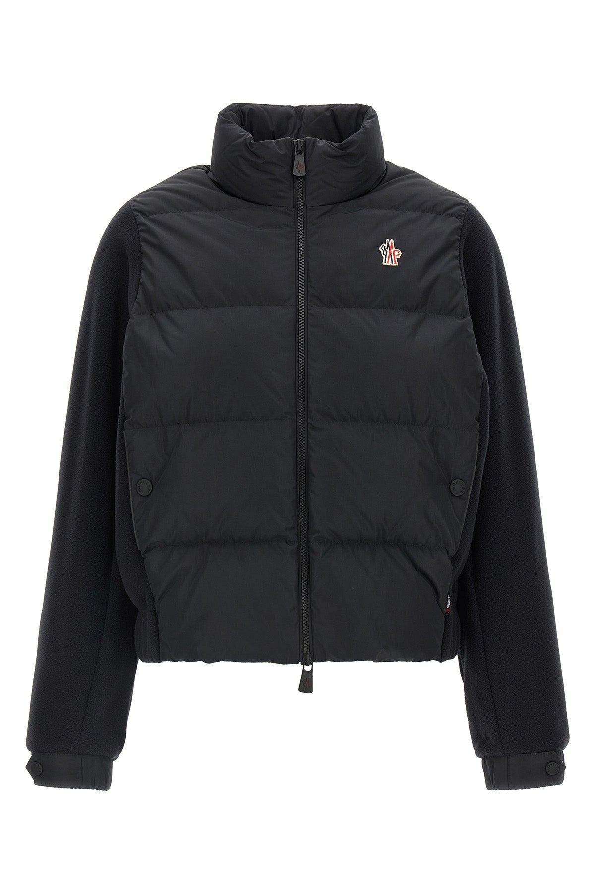 the moncler grenoble padded cardigan redefines the concept of hybrid outerwear t