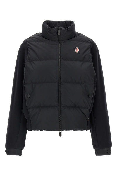 the moncler grenoble padded cardigan redefines the concept of hybrid outerwear t