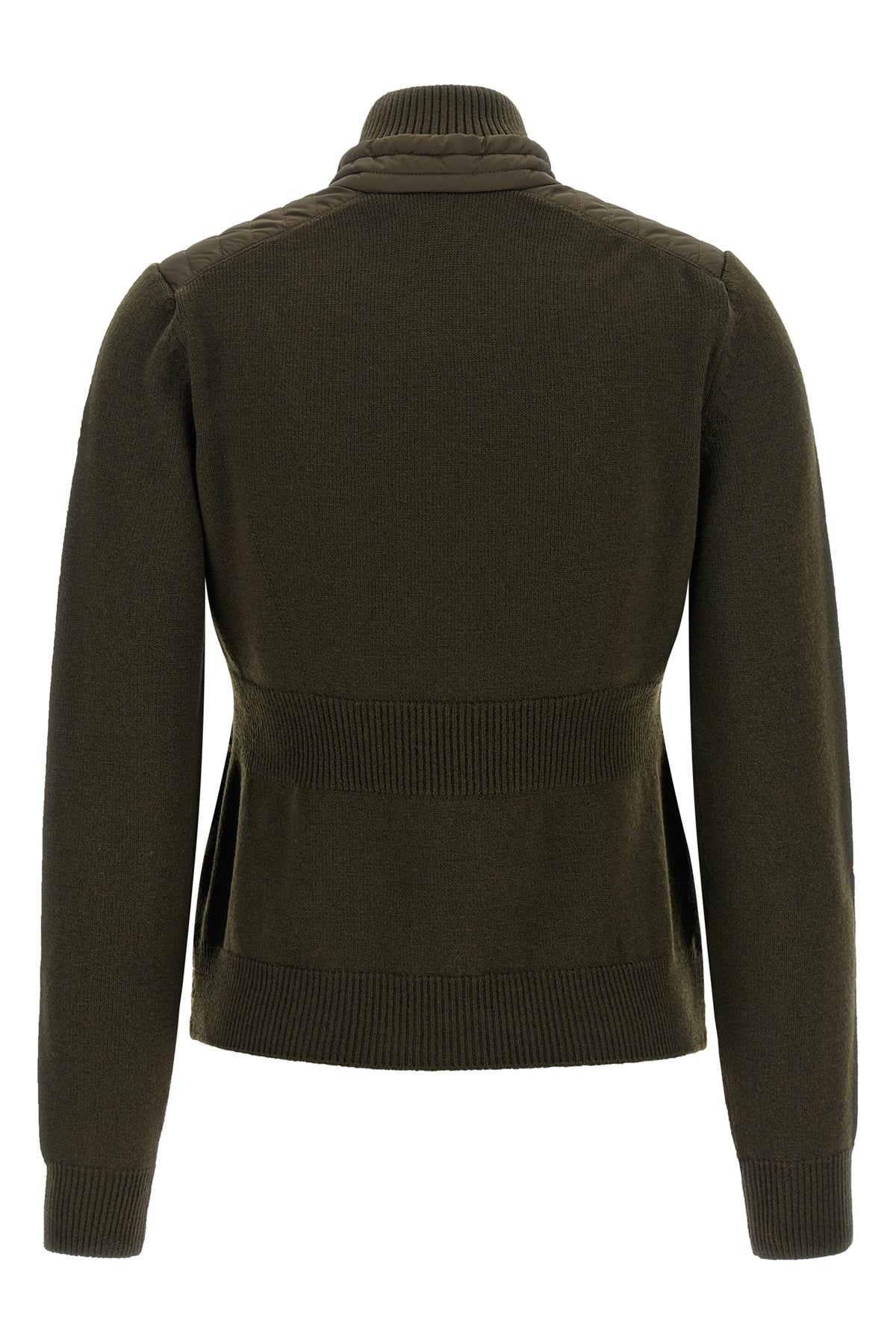 the moncler grenoble hybrid cardigan blends sartorial excellence