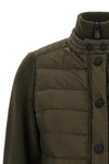 the moncler grenoble hybrid cardigan blends sartorial excellence