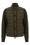 the moncler grenoble hybrid cardigan blends sartorial excellence