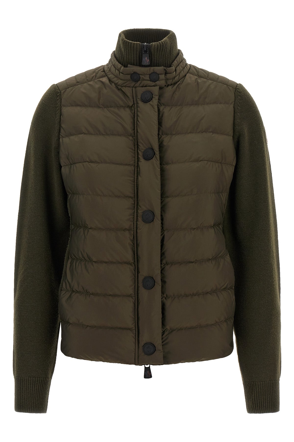 the moncler grenoble hybrid cardigan blends sartorial excellence