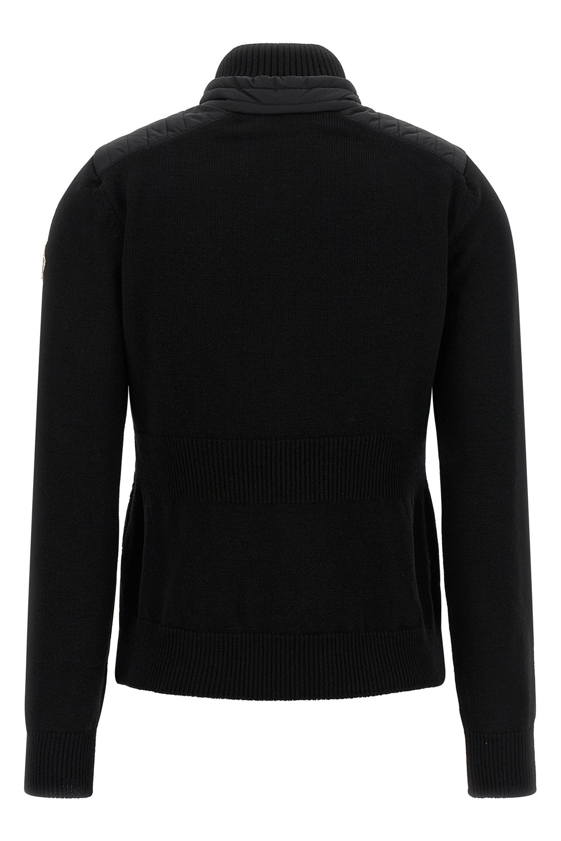 MONCLER GRENOBLE L the moncler grenoble cardigan stands out for its hybrid construction that combin