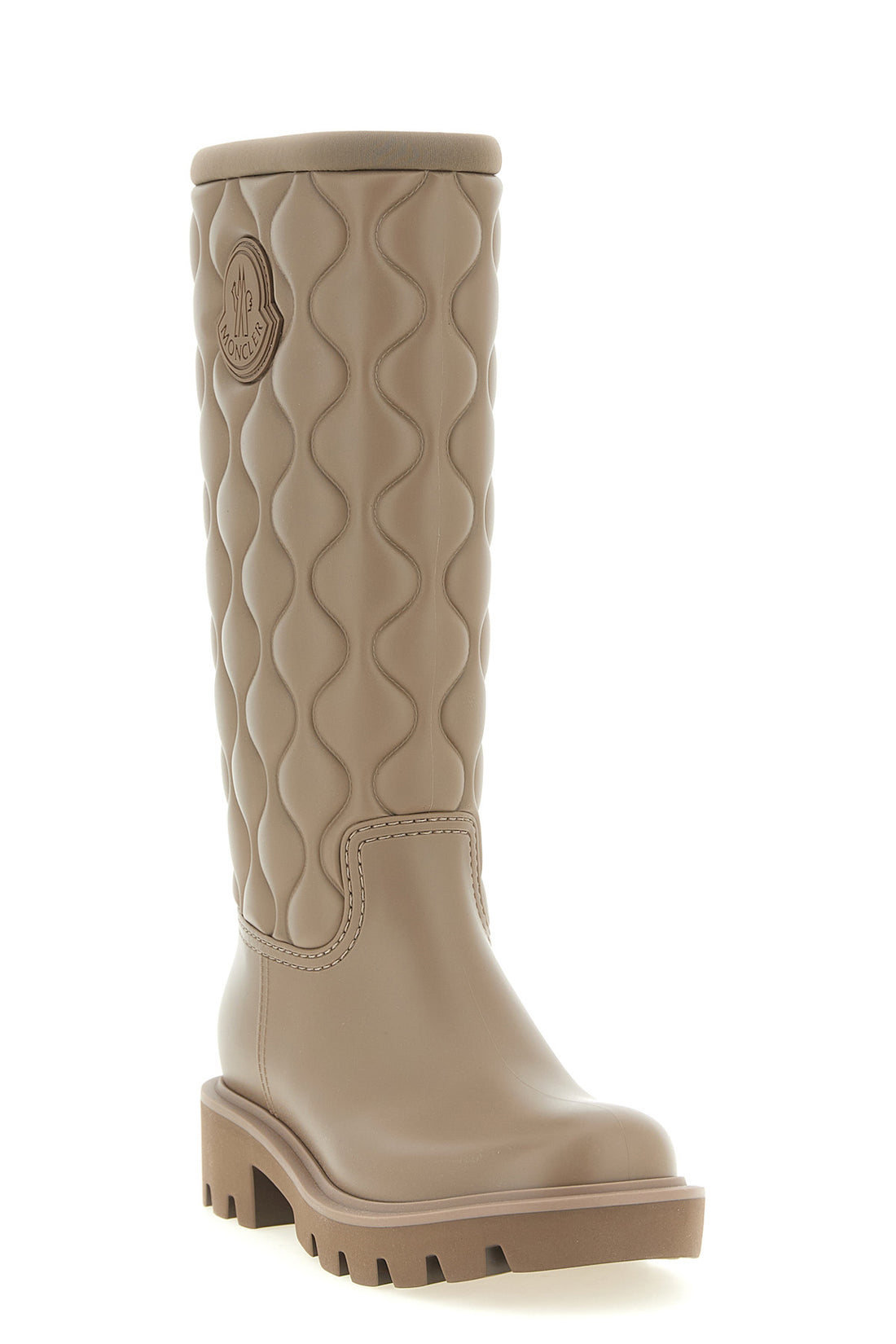 MONCLER 39 moncler kickstream high high boots redefine the concept of rainproof footwear