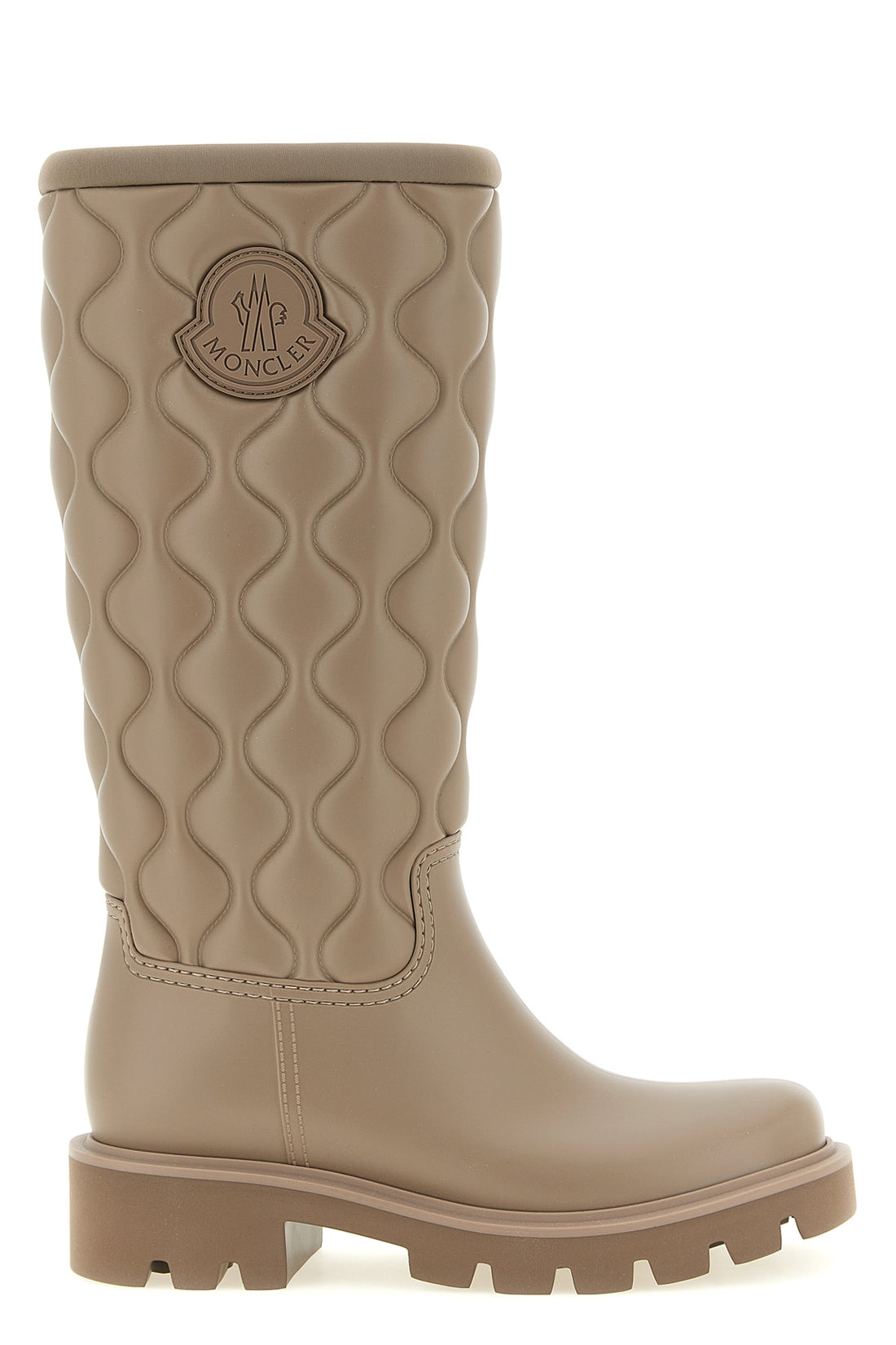 MONCLER 39 moncler kickstream high high boots redefine the concept of rainproof footwear