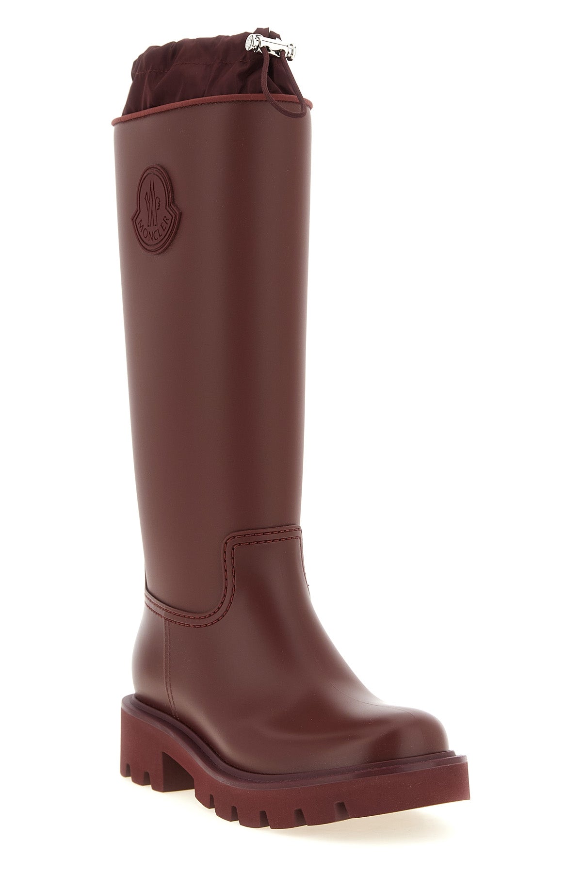 moncler kickstream high rain boots redefine functional outerwear through a per